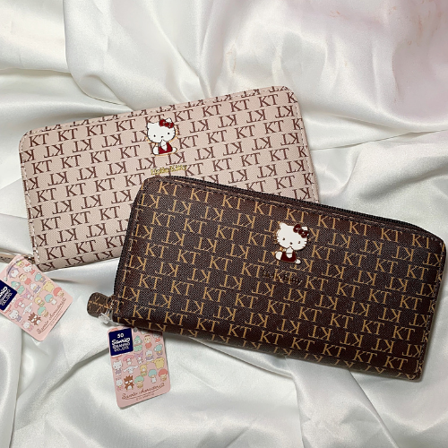 Hello kitty monogram wallet